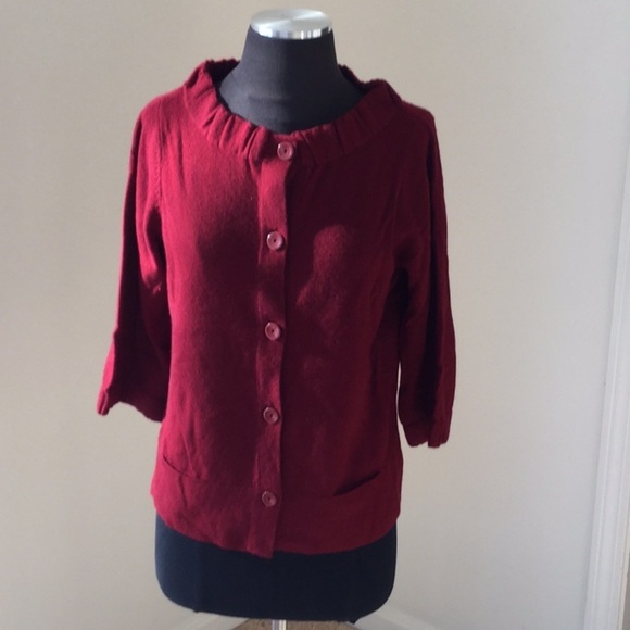 Vince Sweaters - VINCE Cashmere Red Size S Cardigan